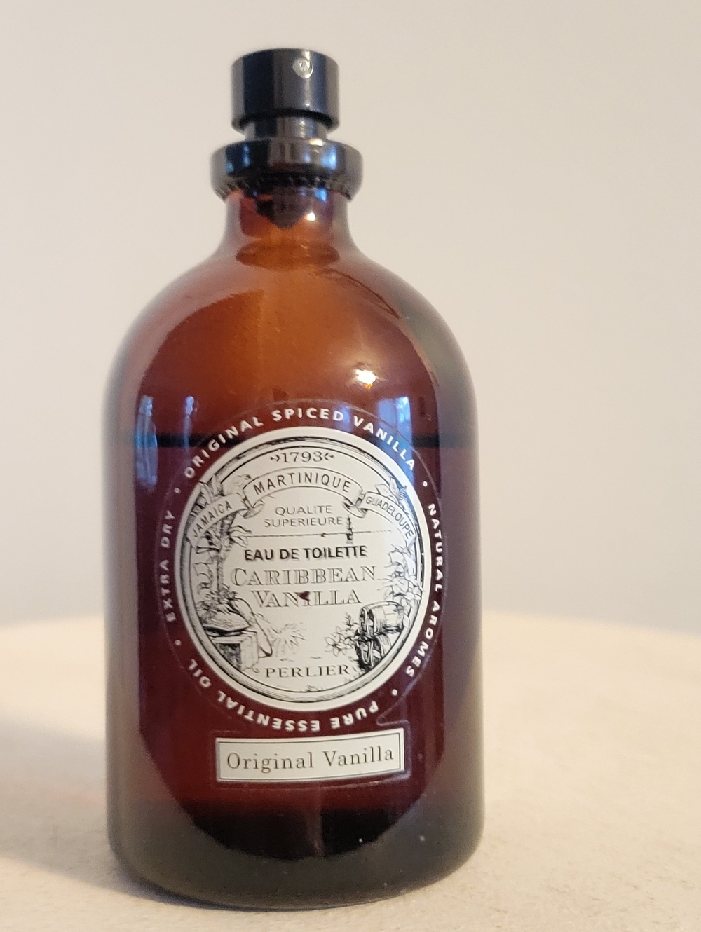 PERLIER Caribbean Vanilla Eau de Toilette - Original Vanilla 3.4 FL oz READ
